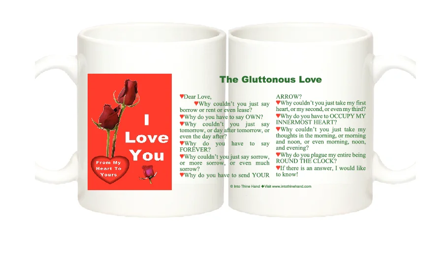 The Gluttonous Love Mug